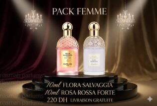 flora salvaggia et rosa rossa forte