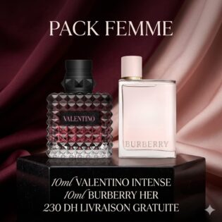 Burburry Her + Valentino edp intense